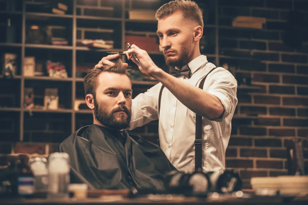 Experience professional barber services at your home in Colombia. Haircuts, styling, beard grooming, and more with convenience and expert care. Starting at $40 USD.