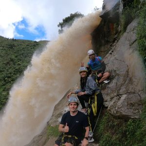 Salto del Buey Waterfall Adventure | Zip Line & Via Ferrata near Medellín
